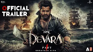 Devara | Official Trailer | NTR | Saif Ali  Khan | Janhvi Kapoor | Koratala Siva | Anirudh | Concept