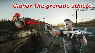 Gluhar The Grenade Athlete - Funny Moment - Escape From Tarkov