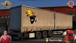 Euro Truck Simulator 2 (1.49) Night Delivery to South Africa Road into wilderness + DLC's & Mods