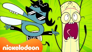 Pencil & Scissors' WILD WEEKEND ADVENTURE! 🛩  BRAND NEW Rock Paper Scissors Scene! | Nicktoons