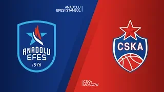 Anadolu Efes Istanbul - CSKA Moscow Highlights | Turkish Airlines EuroLeague RS Round 27