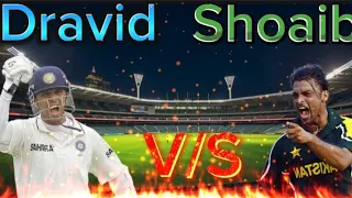 When Pace meets Patience|| Shoaib Akhtar vs Rahul Dravid||Watch till end||Test match