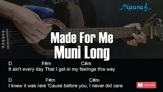 Muni Long - Made For Me Guitar Chords Lyrics