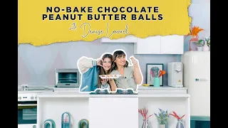 No Bake Choco Peanut Buttter Balls with Denise Laurel | CamCookWithMe | Camille Prats Yambao