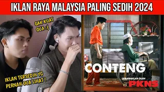 REAKSI ORANG INDONESIA MELIHAT IKLAN RAYA MALAYSIA !  SEDIHHH BANGETTTT !!