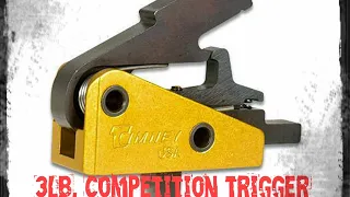 AR15 3 lb. competition trigger | TIMNEY TRIGGERS