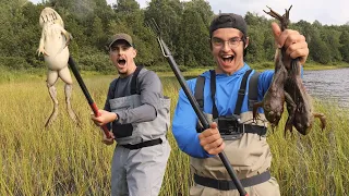 Chasse à la grenouille au Québec!! | Catch and Cook