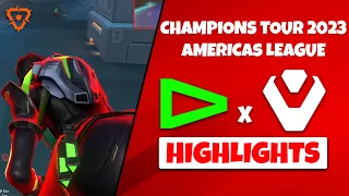 CRAZY GAME!! SENTINELS vs LOUD - HIGHLIGHTS | VALORANT Champions Tour 2023: Americas League