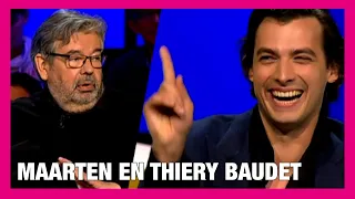 Maarten en Thiery Baudet samen op TV