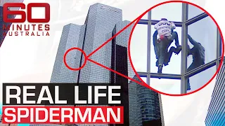The daredevil who climbs the world's tallest buildings without any fail-safes | 60 Minutes Australia