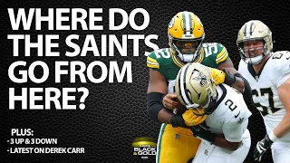 Saints-Packers therapy pod: Fix the OL fast, or it'll tank the season | Inside Black & Gold