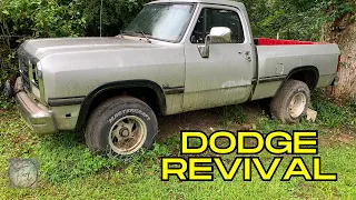 90's First Gen Dodge Ram W150 Revival! ~4x4 Short Bed~ #mopar #dodge #revival #trucks