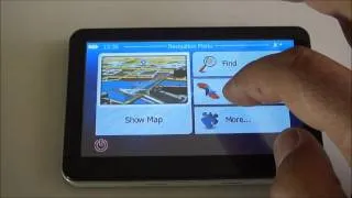 DealExtreme SKU-70143 5inch GPS Navigation Menu's and IGO Primo