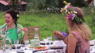 Helena's midsummer party in the Swedish countryside