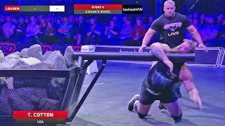 Conan's Wheel pushes Strongmen to the LIMIT!