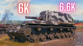 World of Tanks 212A Arty 6K Damage & T92 HMC 6.6K Damage Artillery