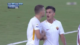 Benevento 0-4 AS Roma - Carlo Zampa Audio - Giornata 5 - Seria A TIM 17/18 Edin Dzeko goals