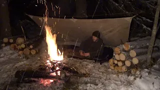 Surviving the Night - Camping in -30° Weather