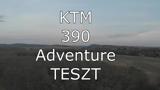 KTM 390 Adventure bemutató