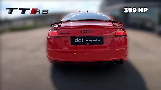 Audi TT RS (399HP) – Pure sound & Visual review, Acceleration