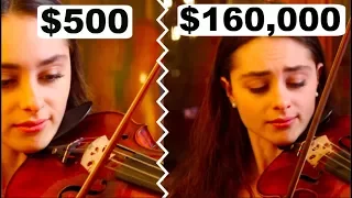 Can you hear the difference between a cheap and expensive violin bow?