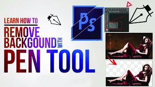 Photoshop #Cut Out an Image Using Pen Tool #Beginner #Photoshop Tutorial #Adobi #SulmanZafar