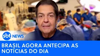 🔴 Brasil Agora: Faustão passa por transplante, reforma ministerial, CPMI do dia 8 de janeiro e mais