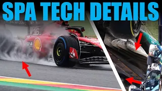 F1 2023 - R13 Belgium GP - Tech Details