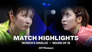 Hina Hayata vs Miu Hirano | WS | WTT Star Contender European Summer Series 2022 (R16)