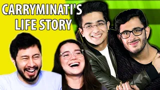 CARRYMINATI'S REAL LIFE STORY | The Ranveer Show | BeerBiceps | Reaction | Jaby Koay