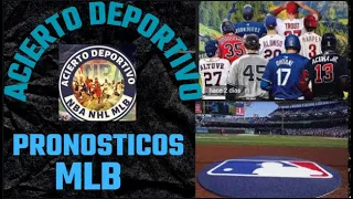 HUBO PARLEY EN LA MLB DE LA JUGADA DEL DIA Y HOY VAMOS POR MAS ACIERTOS AQUI EN ACIERTO DEPORTIVO