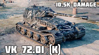 VK 72.01 (K) WoT – 8Kills, 10,5K Damage