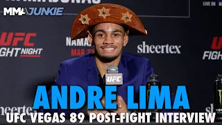 Andre Lima Reacts to Igor Severino BITING HIM in Disqualification Loss | UFC on ESPN 53