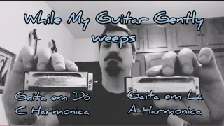 🎶 While My Guitar Gently Weeps - The Beatles (Harmonica Tab - na Gaita com Tablatura)