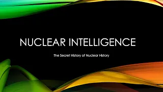 Counter Intelligence for the Manhattan Project and Beyond talk with Dr  Vince Houghton