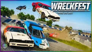 Jumping Figure 8 Madness! [Part 2] | Wreckfest