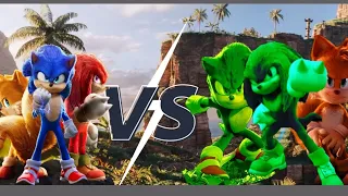 Sonic.Tails.Knuckles vs Master Hyper Mid. Master Hyper Knuckles. Master Hyper Tails