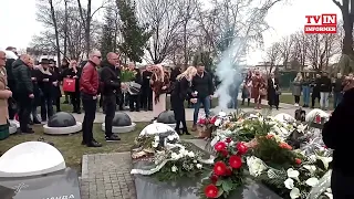 Zapalio se grob Šabana Šaulića