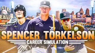 Spencer Torkelson's MLB CAREER SIMULATION in MLB The Show 22