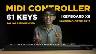 Review & Tutorial Mapping Midi Controller Ikeyboard 6X 61 Keys