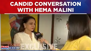 'Dream Girl' Hema Malini Gets Candid Before 2024 'Mahabharat', Speaks On Several Issues, Watch Video