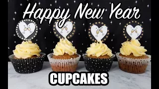 New Year Cupcake Toppers