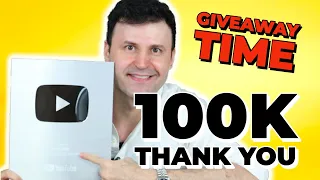 100K CELEBRATION BIG GIVEAWAY (closed) - UNBOXING MY SILVER PLAY BUTTON + MEET CATALINA | MAX FORTI