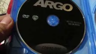 Argo Blu Ray Combo pack Unboxing in HD