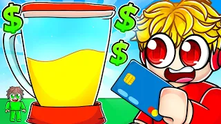 Spending $100,000 for the LARGEST Smoothie in Roblox!