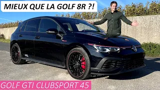 Essai VW Golf GTI Clubsport 45 – Vraiment mieux que la Golf 8R ?!