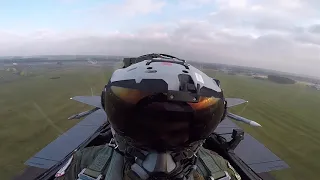 Exercise 'Point Blank' in cockpit footage