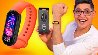 CHEGOU minha XIAOMI Mi Band 6 com essa TELA MUITO TOP! Unboxing e Impressões