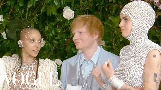 Cara Delevingne, Ed Sheeran & FKA Twigs on the Met Gala Red Carpet | Met Gala 2024 | Vogue