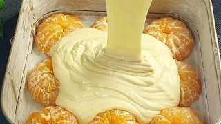 If you have tangerines 🍊! make this delicious cake! Very easy and very good! #ASMR